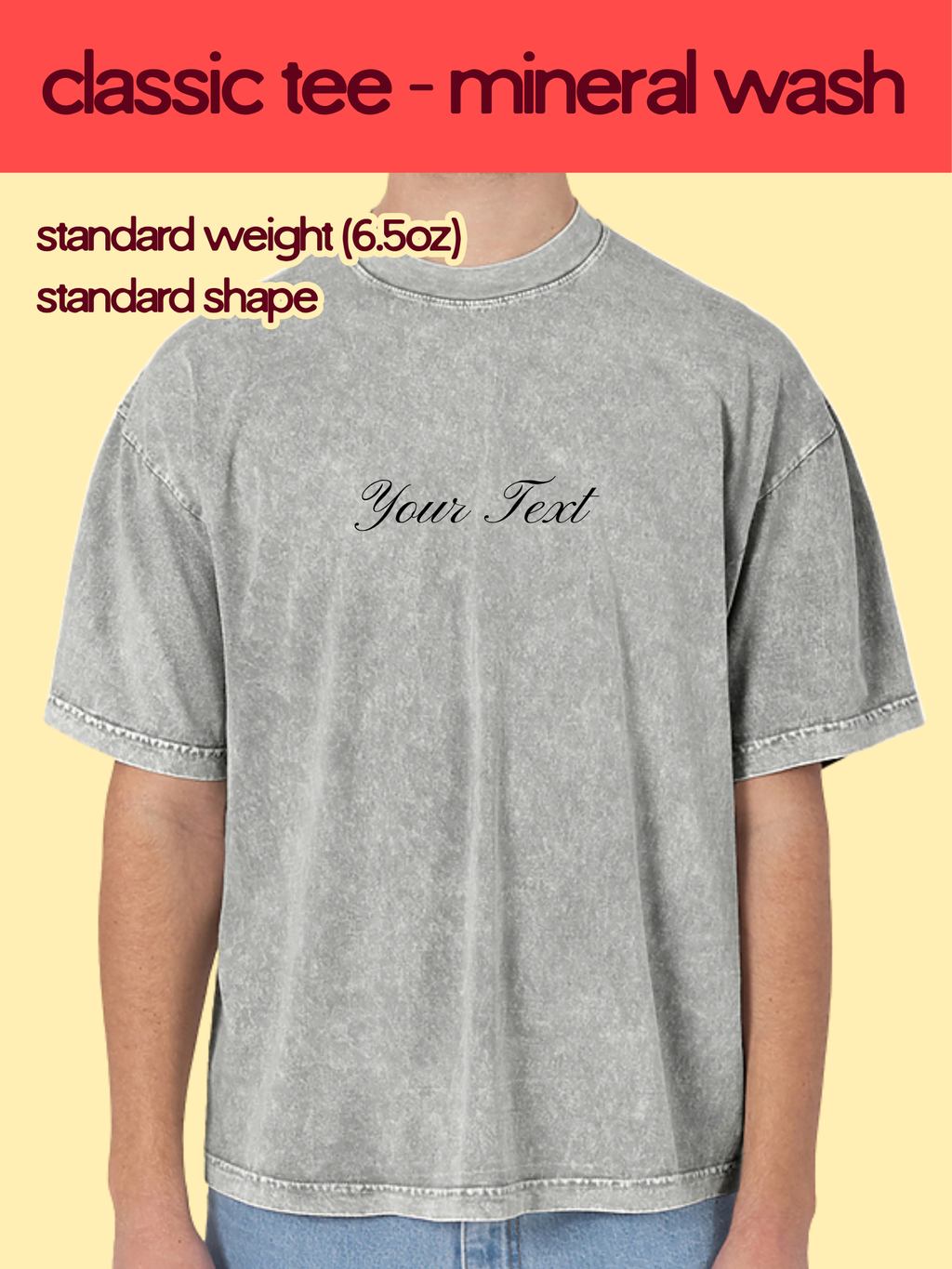The Custom Embroidered T-Shirt