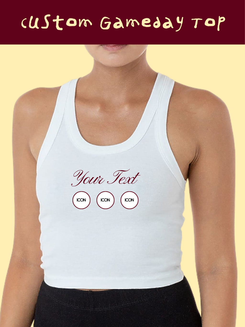 The Custom Gameday Top
