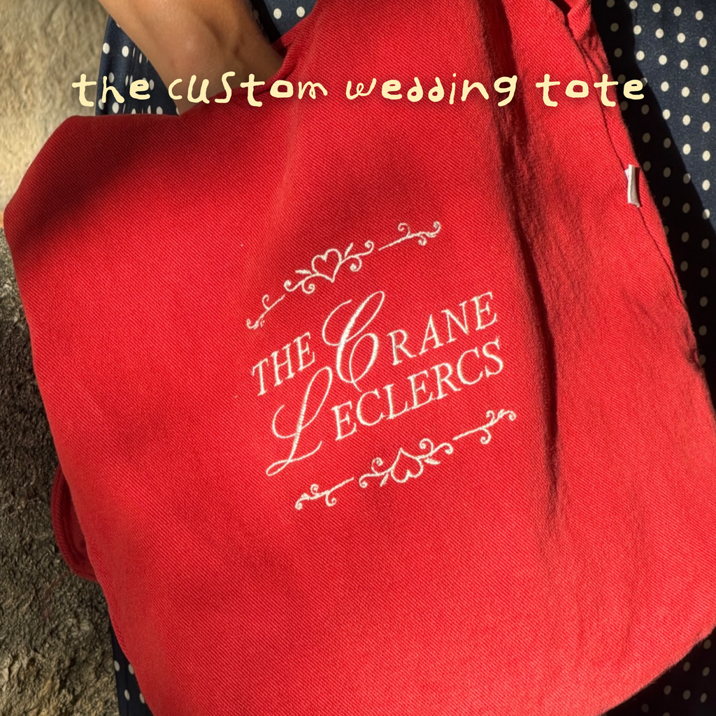 The Custom Wedding Tote