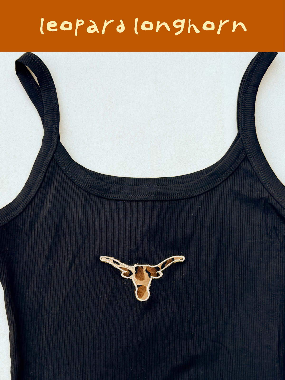 The Leopard Longhorn Top
