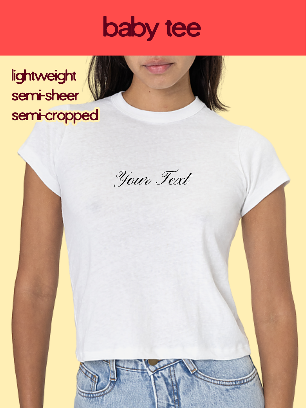 The Custom Embroidered T-Shirt