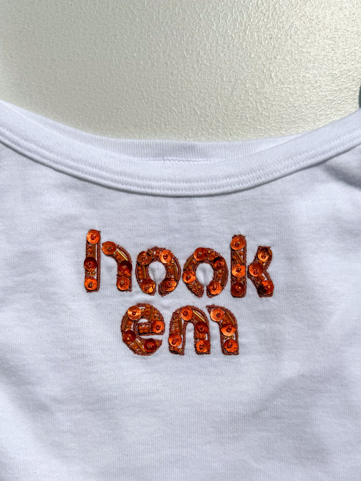Custom Designer Font Beaded Gameday Tank