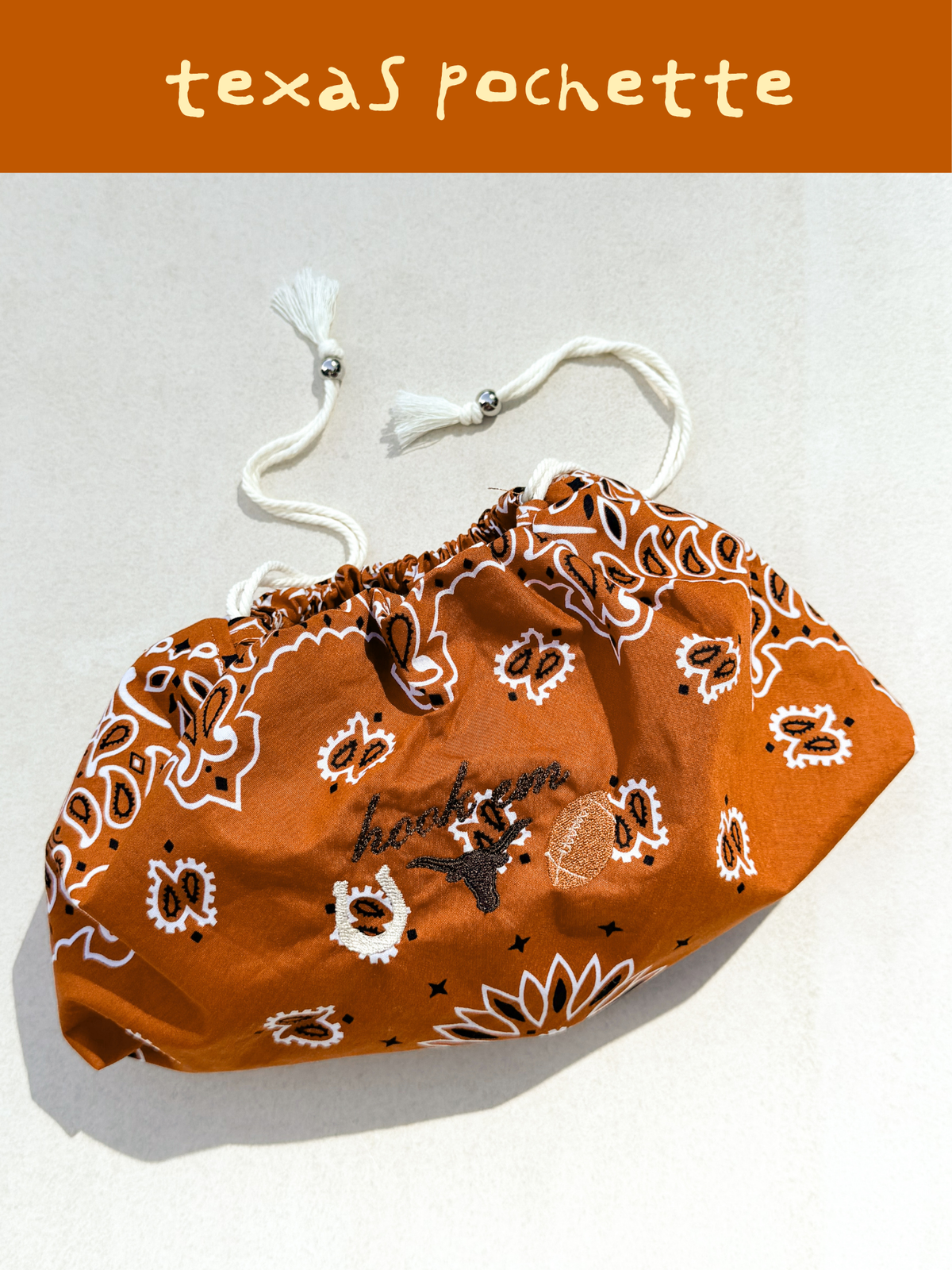 The Texas Bandana Pochette